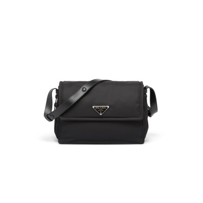 PRADA TRAVELLER MEDIUM PADDED RE-NYLON BAG 1BD255 (30*21.5*12cm) 